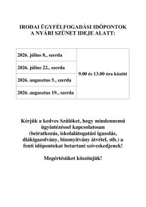 Ajánló